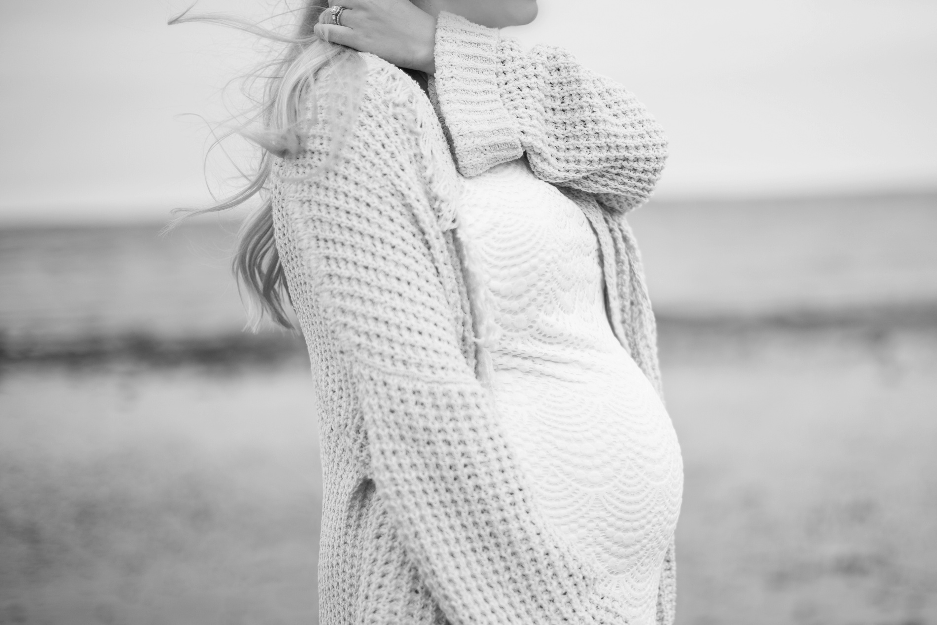 CT Beach Maternity Session by Anne Miller annemillerphotographer.com