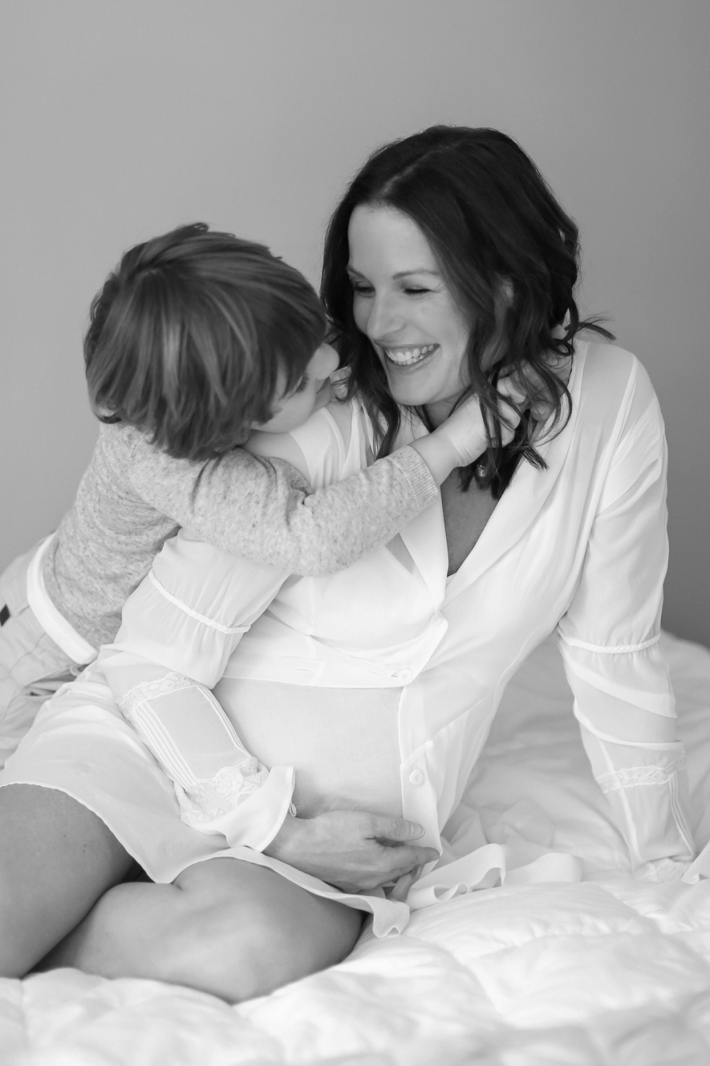 Nothing Sweeter- CT Mother and Son Maternity Session by Anne Miller annemillerphotographer.com
